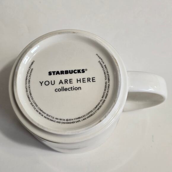 2014 Starbucks Portland You Are Here Collection Series Mug 14 fl oz - Picture 5 of 6